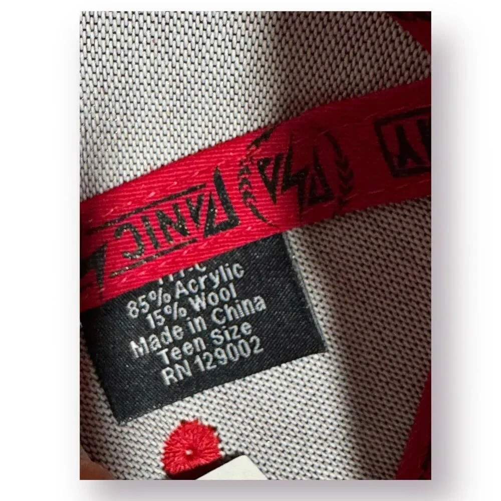 Panic‎ Switch Army Red Baseball Hat Snapback